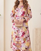 Multicolor Lawn Suit (2Pcs)