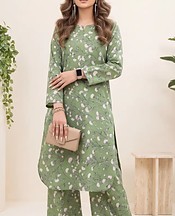 Mineral Green Lawn Suit (2Pcs)