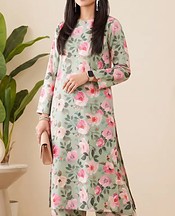 Pista Green Lawn Suit (2Pcs)