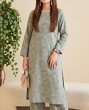 Sage Lawn Suit (2Pcs)