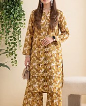 Olive Lawn Suit (2Pcs)