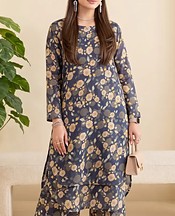 Blue Lawn Suit (2Pcs)