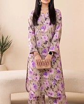 Beige Lawn Suit (2Pcs)