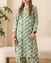 Light Green Lawn Suit (2Pcs)