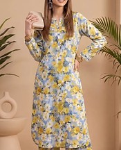 Yellow Lawn Suit (2Pcs)
