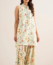 Off White Lawn Suit (2 Pcs)