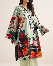 Multi Lawn Suit (2 Pcs)