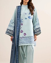 Pale Blue Cotton Suit