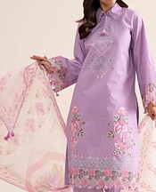 Lilac Cotton Suit