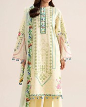 Cream Cotton Suit