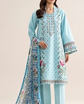 Sky Blue Cotton Suit
