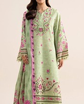 Light Green Lawn Suit