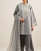 Grey Lawn Suit