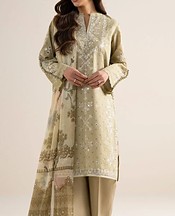 Beige Lawn Suit