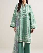 Summer Green Lawn Suit