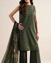 Dark Grey Lawn Suit