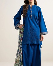 Royal Blue Lawn Suit