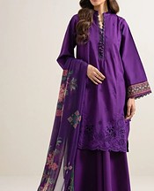 Purple Lawn Suit