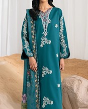 Teal Cambric Suit