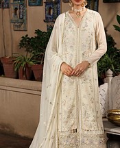 White Chiffon Suit