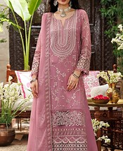 Tea Pink Chiffon Suit