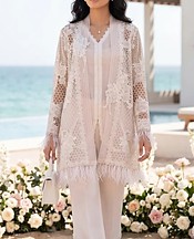 Threads and Motifs Peach Cotton Suit- Pakistani Lawn Dress