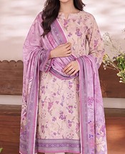 VS Textile Oyster Pink Cambric Suit- Pakistani Designer Lawn Suits
