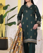 VS Textile Gable Green Cambric Suit- Pakistani Lawn Dress