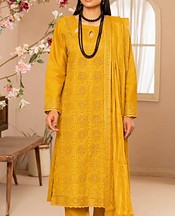 VS Textile Mustard Lawn Suit- Pakistani Lawn Dress