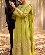 VS Textile Lime Jacquard Suit- Pakistani Designer Lawn Suits