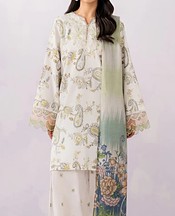 Xenia Off White Lawn Suit- Pakistani Lawn Dress