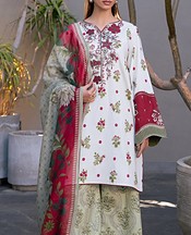 Xenia Off White Lawn Suit- Pakistani Lawn Dress