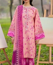 Xenia Pink Rose Lawn Suit- Pakistani Lawn Dress