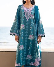 Xenia Teal Blue Lawn Suit- Pakistani Lawn Dress