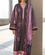 Xenia Purple Taupe Lawn Suit- Pakistani Lawn Dress