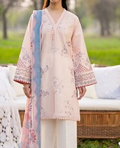 Xenia Oyster Pink Lawn Suit- Pakistani Designer Lawn Suits