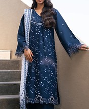 Xenia Blue Zodiac Lawn Suit- Pakistani Lawn Dress
