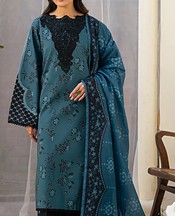 Xenia Teal Lawn Suit- Pakistani Lawn Dress