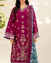 Xenia Dark Fuchsia Lawn Suit- Pakistani Lawn Dress