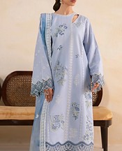 Xenia Silver Lawn Suit- Pakistani Designer Lawn Suits