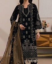 Zellbury Black Cotton Suit- Pakistani Lawn Dress