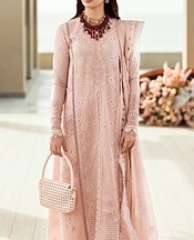 Zenia Dusty Pink Lawn Suit- Pakistani Lawn Dress