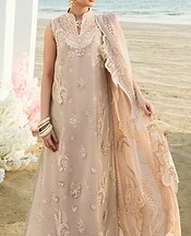 Beige Jacquard Suit