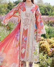 Zenia Pink Lawn Suit- Pakistani Lawn Dress
