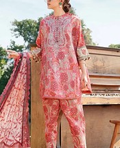 Zenia Pink Lawn Suit- Pakistani Lawn Dress
