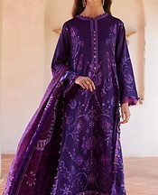 Zenia Violet Lawn Suit- Pakistani Lawn Dress