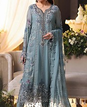 Grey Chiffon Suit