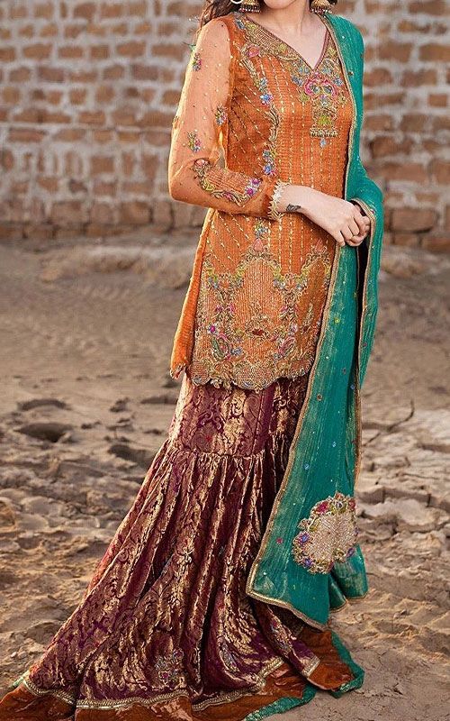 Gharara Wedding Dresses Pakistan