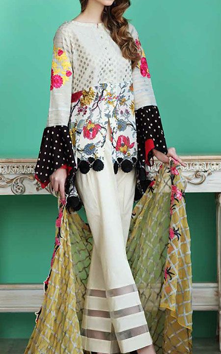 pakistani lawn dress