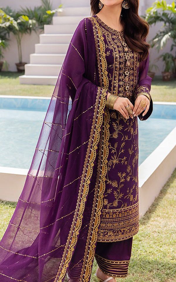 Pakistani Chiffon Dresses